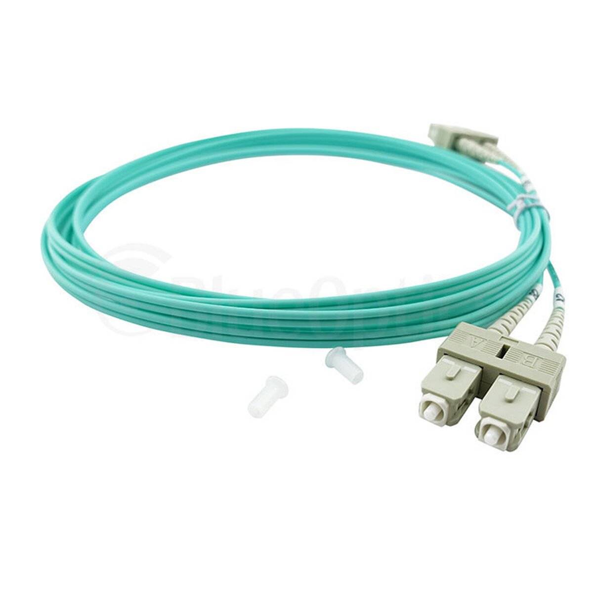 BlueOptics Duplex LWL Patchkabel SC-SC Multimode OM3 2 Meter