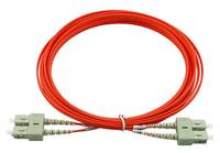 BLUEOPTICS - Duplex LWL Patchkabel SC-SC Multimode OM1 0.5 Meter