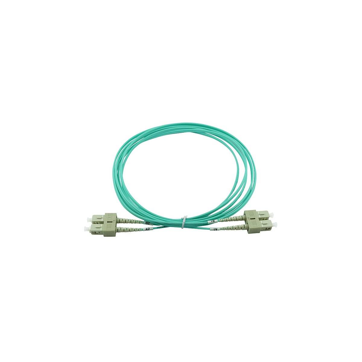 BlueOptics Duplex LWL Patchkabel SC-SC Multimode OM3 3 Meter