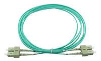 BLUEOPTICS - Duplex LWL Patchkabel SC-SC Multimode OM3 1 Meter
