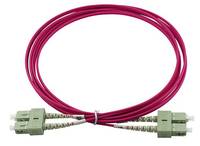 BLUEOPTICS - Duplex LWL Patchkabel SC-SC Multimode OM4 3 Meter