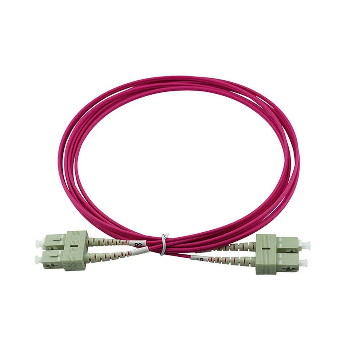 BlueOptics Duplex LWL Patchkabel SC-SC Multimode OM4 1 Meter