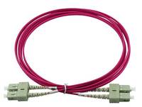 BLUEOPTICS - Duplex LWL Patchkabel SC-SC Multimode OM4 1 Meter
