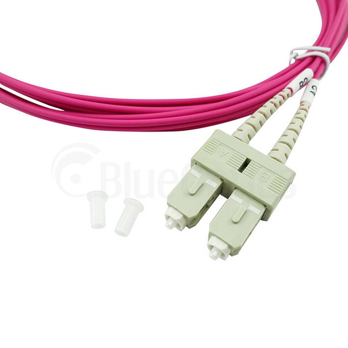 BlueOptics Duplex LWL Patchkabel SC-SC Multimode OM4 1 Meter