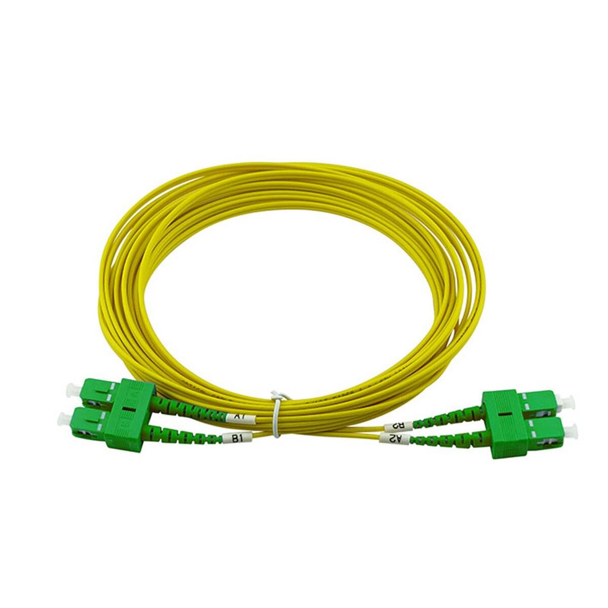 BlueOptics Duplex LWL Patchkabel SC-APC/SC-APC Singlemode 2 Meter