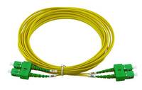 BLUEOPTICS - Duplex LWL Patchkabel SC-APC/SC-APC Singlemode 2 Meter