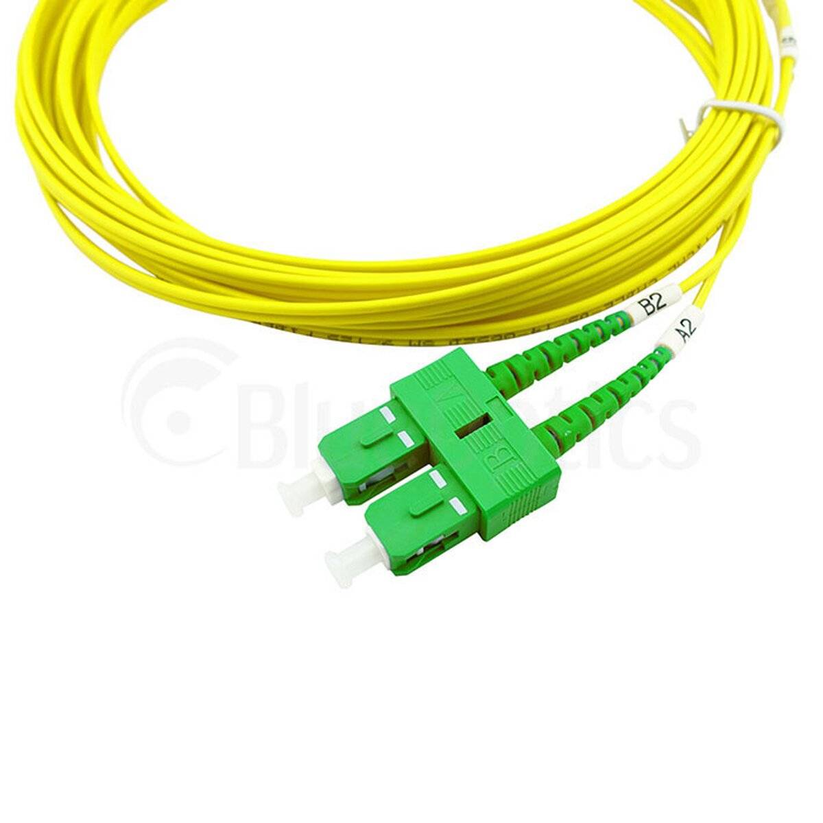 BlueOptics Duplex LWL Patchkabel SC-APC/SC-APC Singlemode 2 Meter