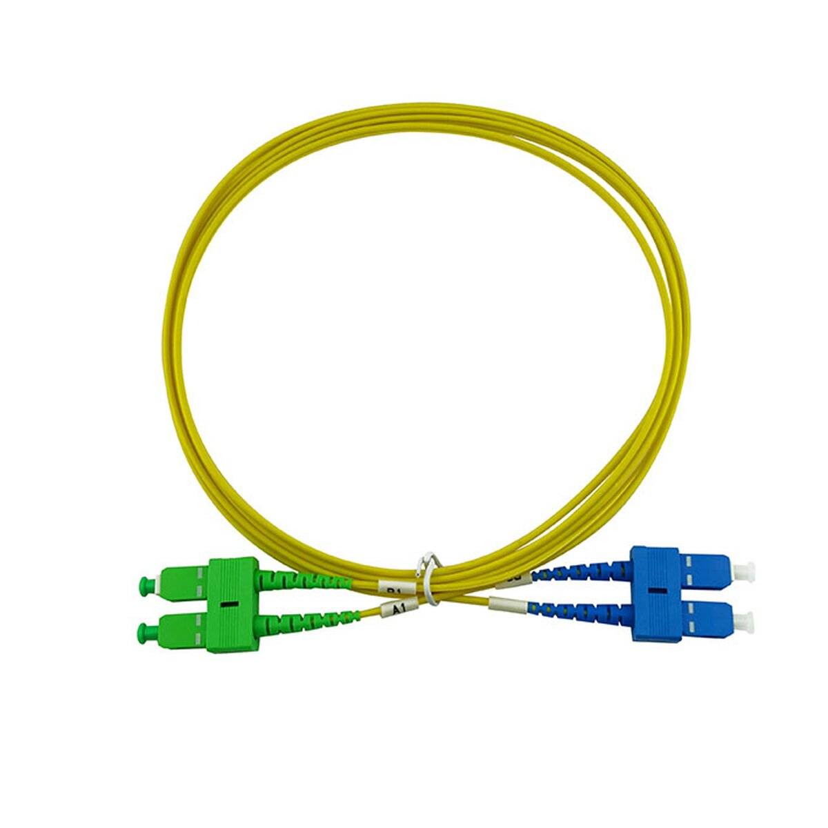 BlueOptics Duplex LWL Patchkabel SC-UPC/SC-APC Singlemode 1 Meter