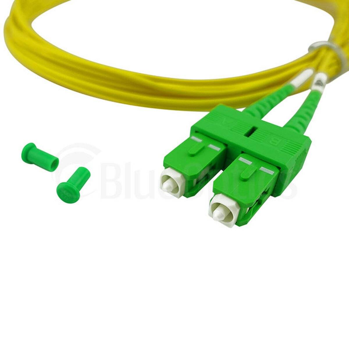 BlueOptics Duplex LWL Patchkabel SC-UPC/SC-APC Singlemode 1 Meter