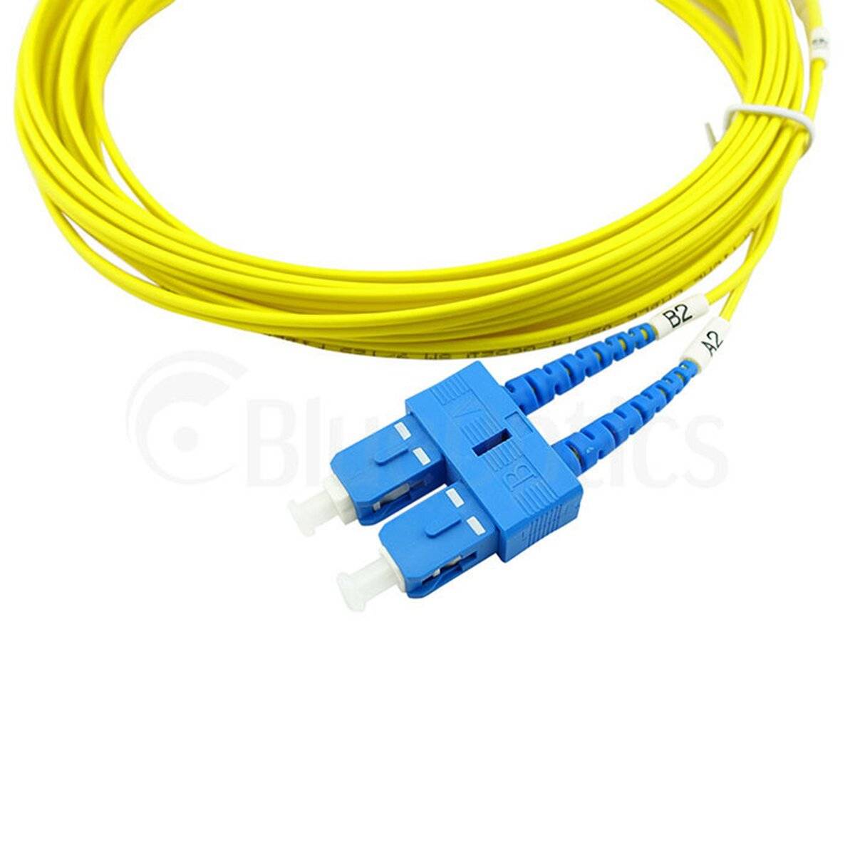 BlueOptics Duplex LWL Patchkabel SC-UPC/SC-APC Singlemode 0.5 Meter