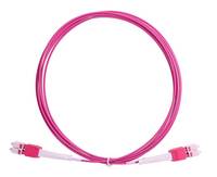BLUEOPTICS - Duplex LWL Patchkabel LC Uniboot-LC Uniboot Multimode OM4 1 Meter