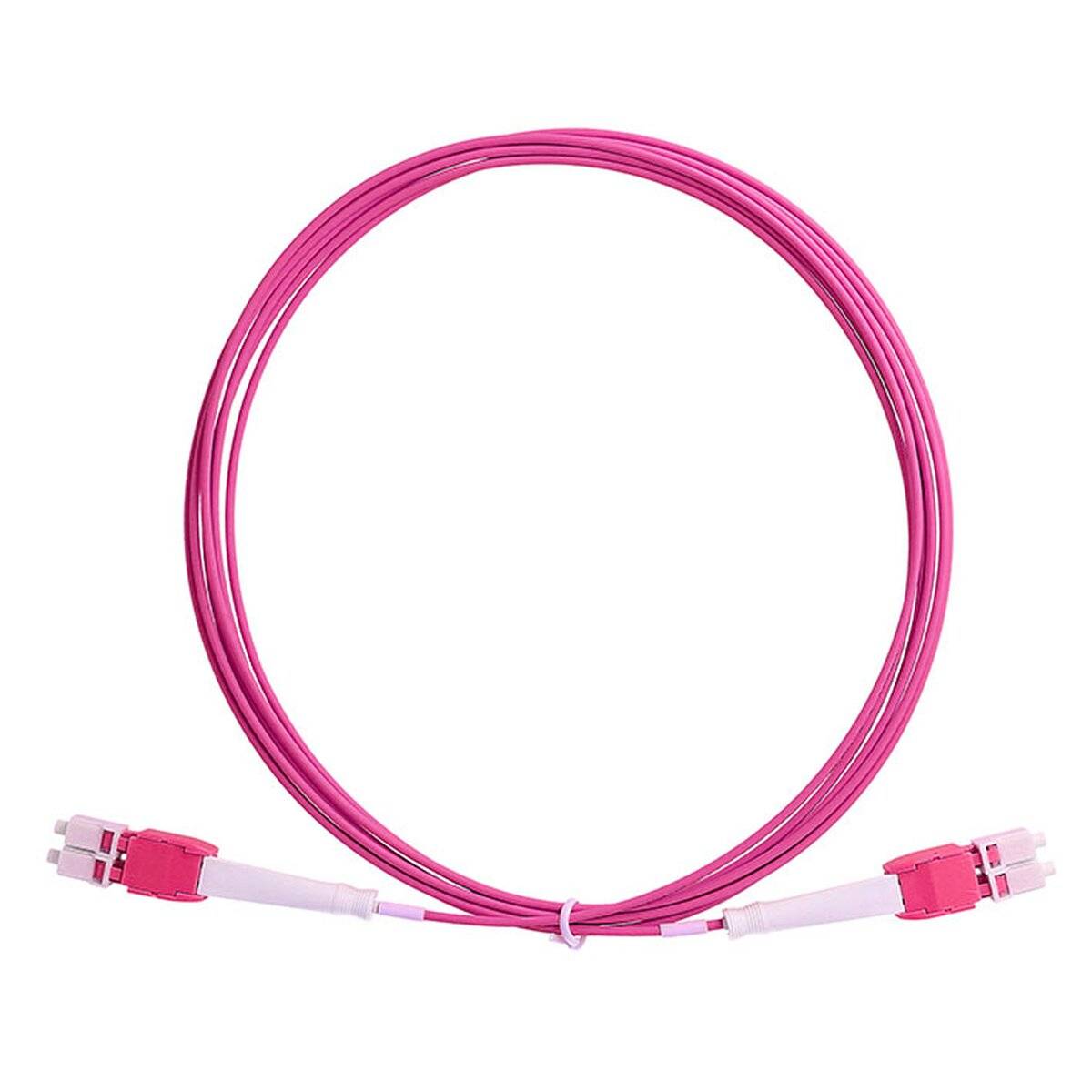 BlueOptics Duplex LWL Patchkabel LC Uniboot-LC Uniboot Multimode OM4 0.5 Meter