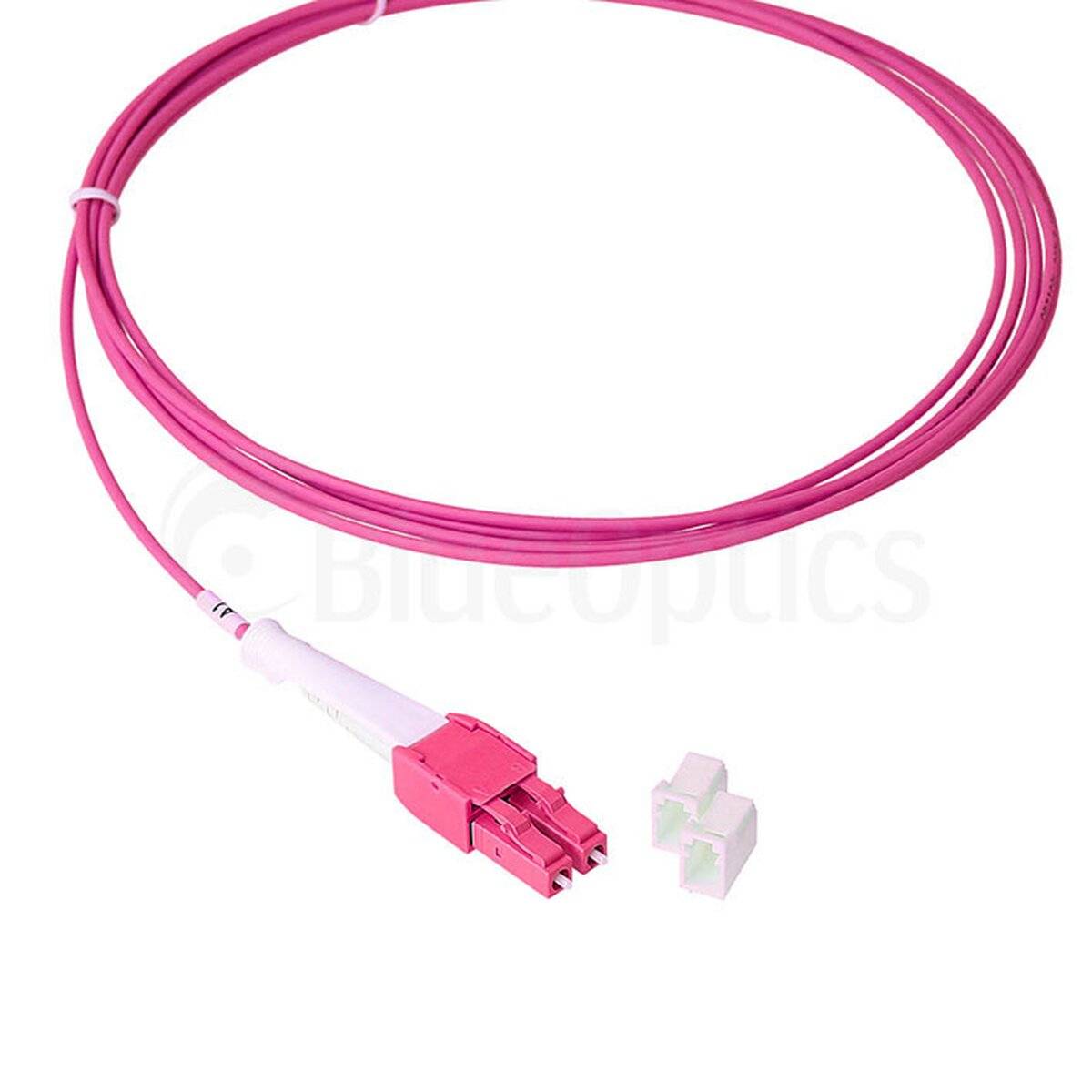BlueOptics Duplex LWL Patchkabel LC Uniboot-LC Uniboot Multimode OM4 0.5 Meter