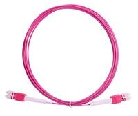 BLUEOPTICS - Duplex LWL Patchkabel LC Uniboot-LC Uniboot Multimode OM4 2 Meter