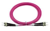 BLUEOPTICS - Duplex LWL Patchkabel ST-ST Multimode OM4 2 Meter