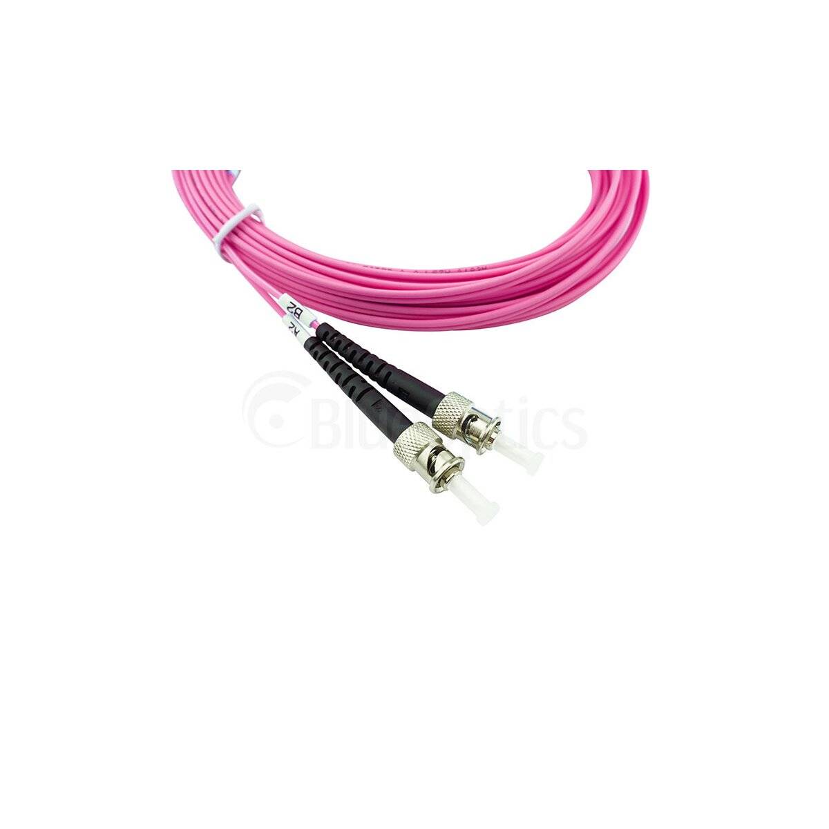 BLUEOPTICS - Duplex LWL Patchkabel LC-ST Multimode OM4 7.5 Meter