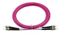 BLUEOPTICS - Duplex LWL Patchkabel ST-ST Multimode OM4 3 Meter