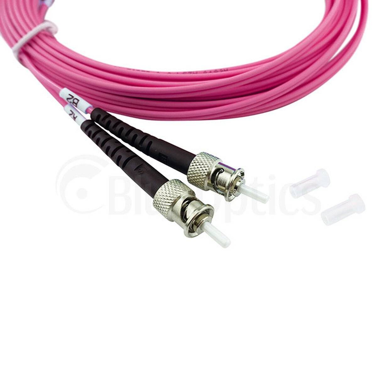 BlueOptics Duplex LWL Patchkabel ST-ST Multimode OM4 1 Meter