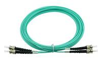 BLUEOPTICS - Duplex LWL Patchkabel ST-ST Multimode OM3 3 Meter