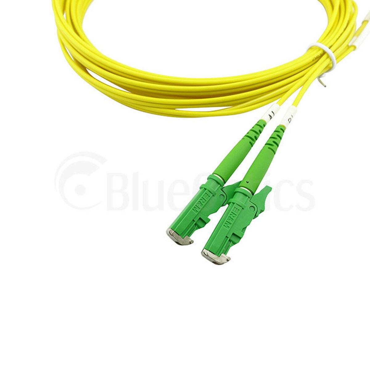 BlueOptics Duplex LWL Patchkabel E2000-APC/E2000-APC Singlemode 2 Meter