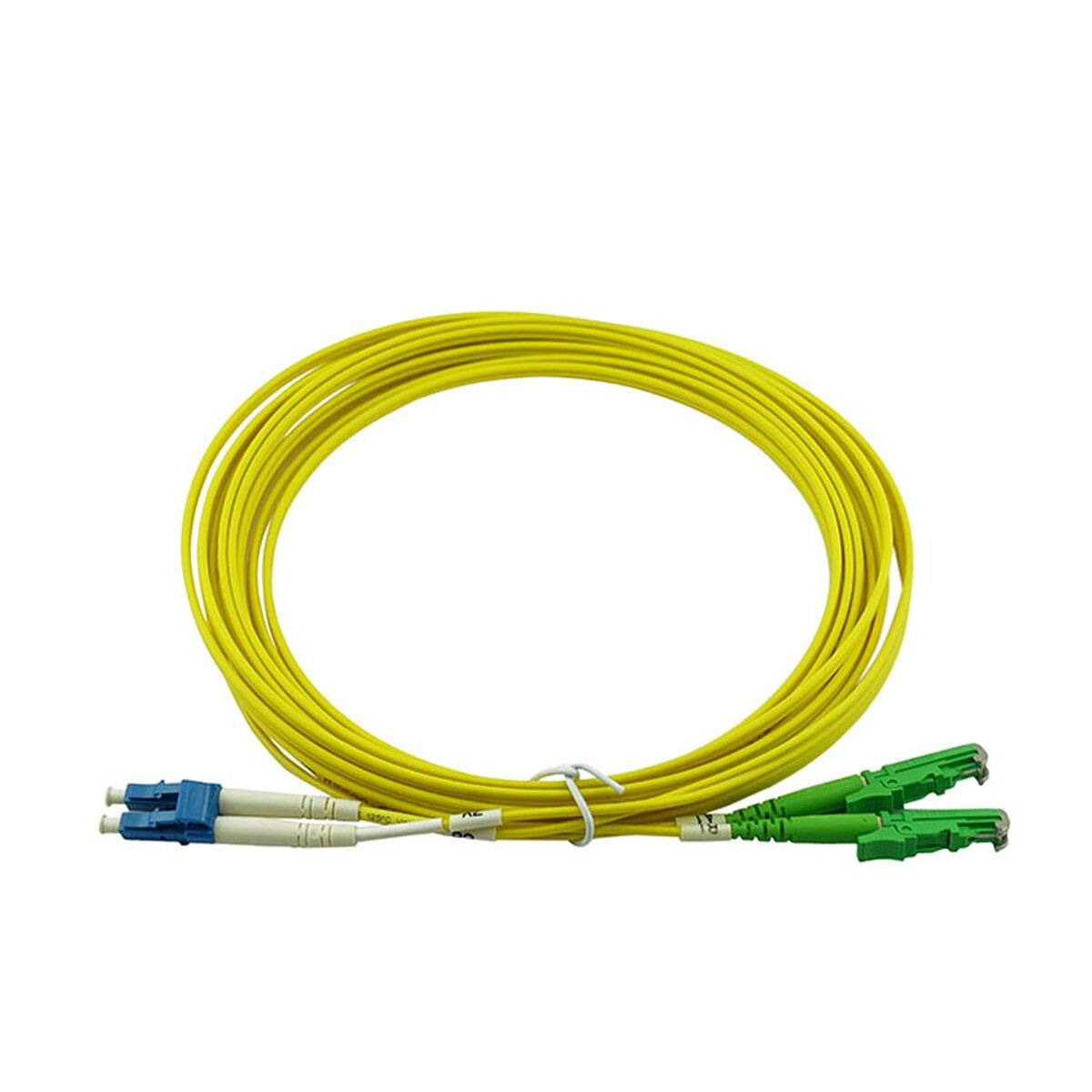 BLUEOPTICS - Duplex LWL Patchkabel LC-UPC/E2000-APC Singlemode 2 Meter