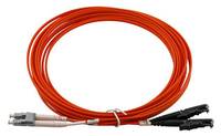 BLUEOPTICS - Duplex LWL Patchkabel LC-E2000 Multimode OM1 1 Meter