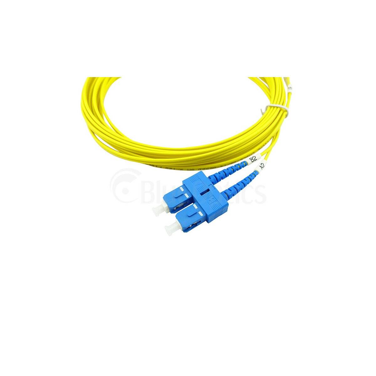 BLUEOPTICS - Duplex LWL Patchkabel LC/APC-SC/UPC Singlemode 7.5 Meter