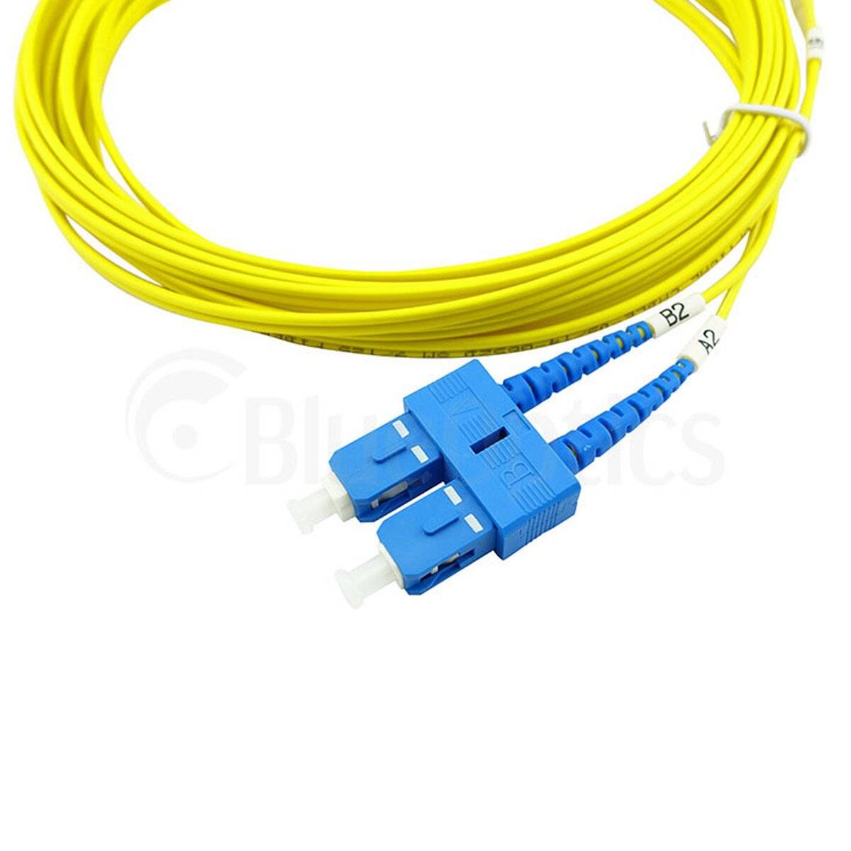 BlueOptics Duplex LWL Patchkabel LC/APC-SC/UPC Singlemode 10 Meter