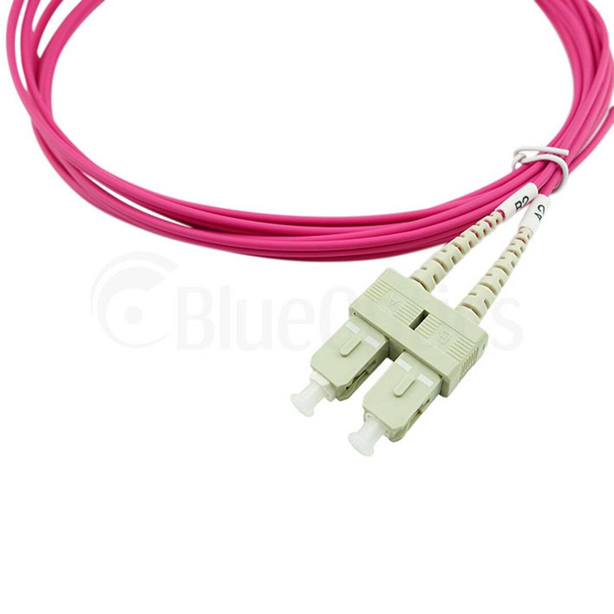 BlueOptics Duplex LWL Patchkabel LC-SC Multimode OM4 50 Meter