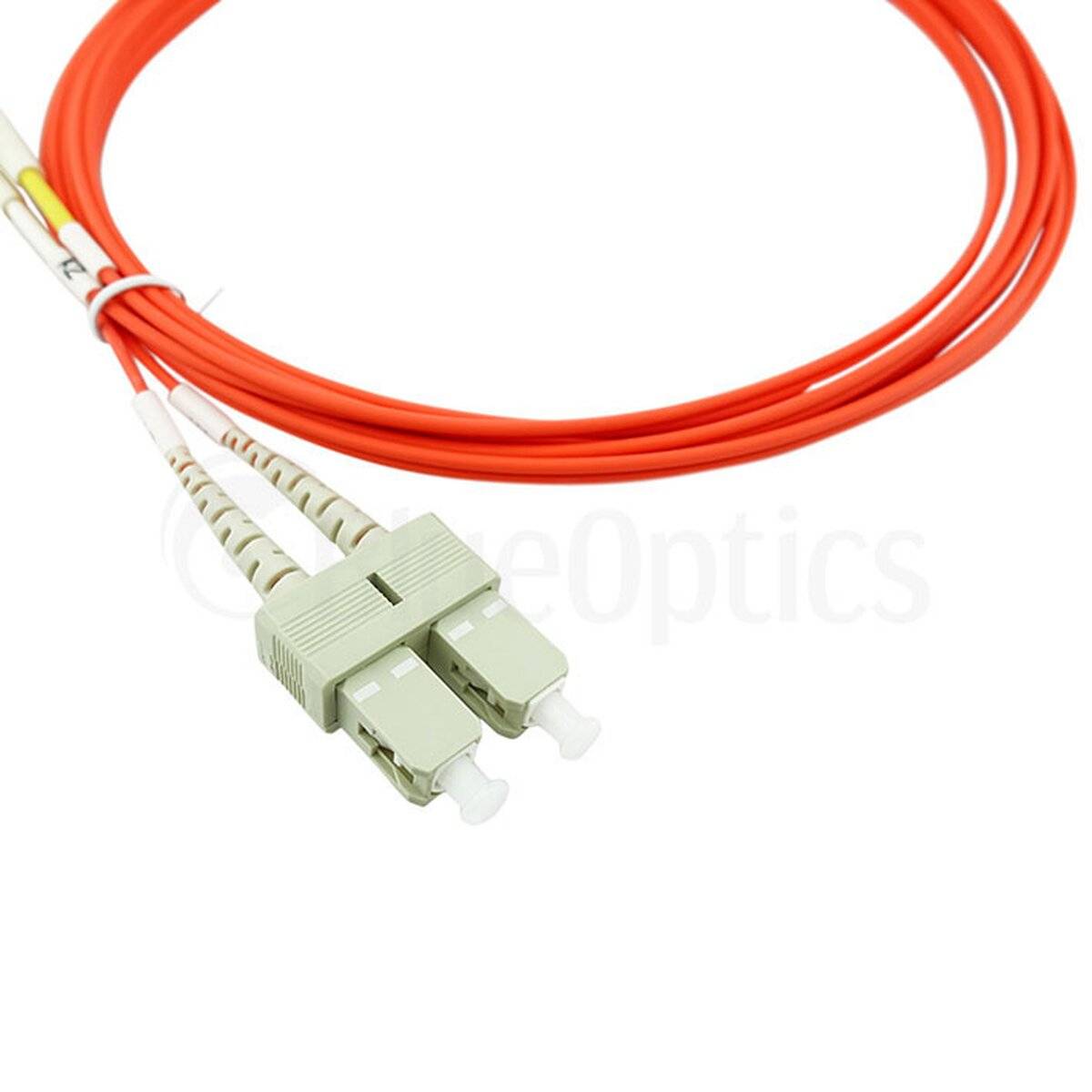BLUEOPTICS - Duplex LWL Patchkabel LC-SC Multimode OM1 0.5 Meter