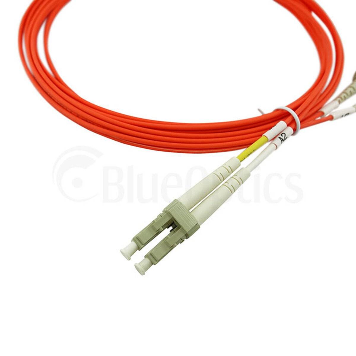 BLUEOPTICS - Duplex LWL Patchkabel LC-SC Multimode OM1 0.5 Meter