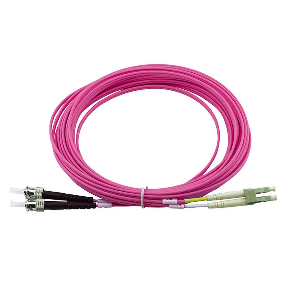 BLUEOPTICS - Duplex LWL Patchkabel LC-ST Multimode OM4 7.5 Meter