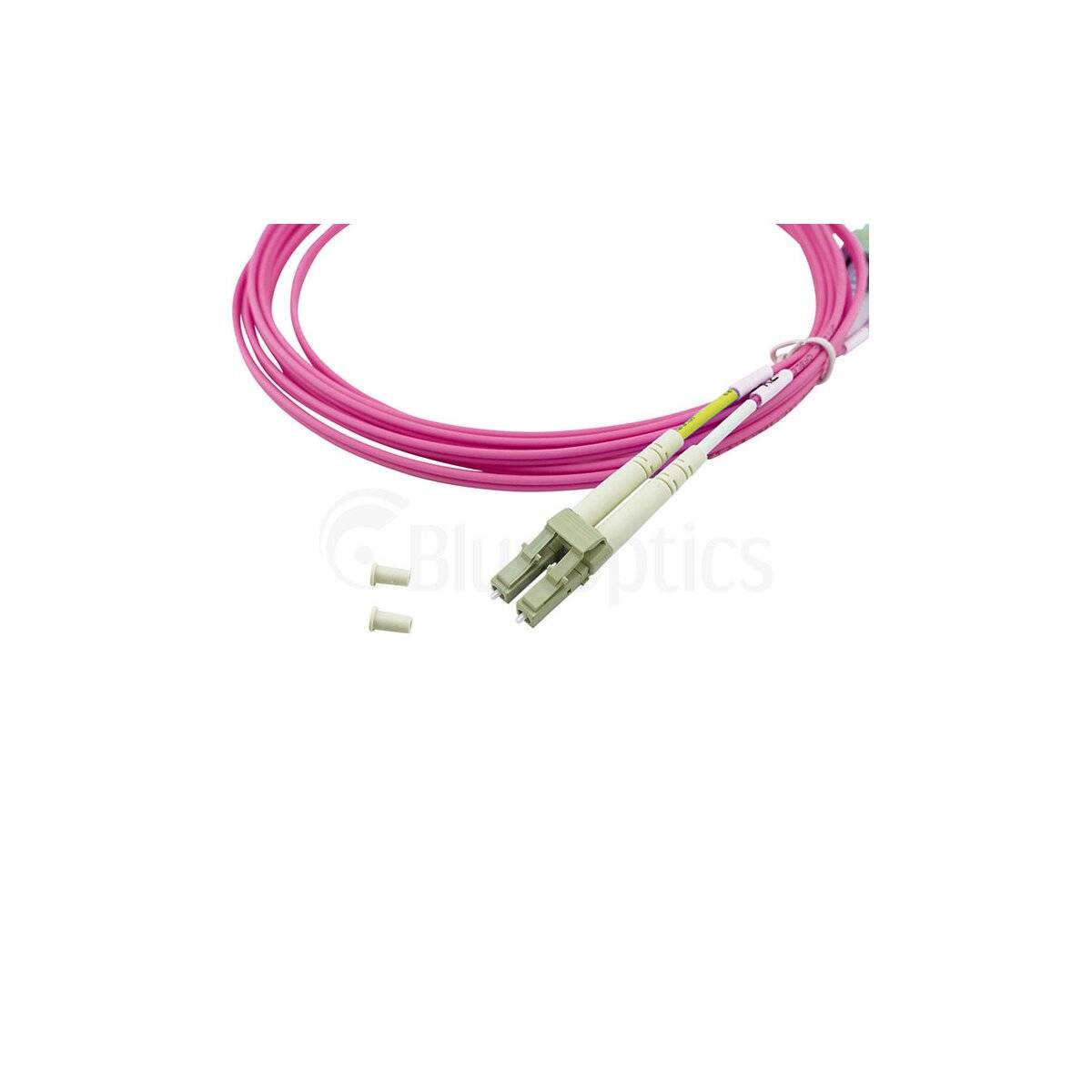 BlueOptics Duplex LWL Patchkabel LC-ST Multimode OM4 2 Meter