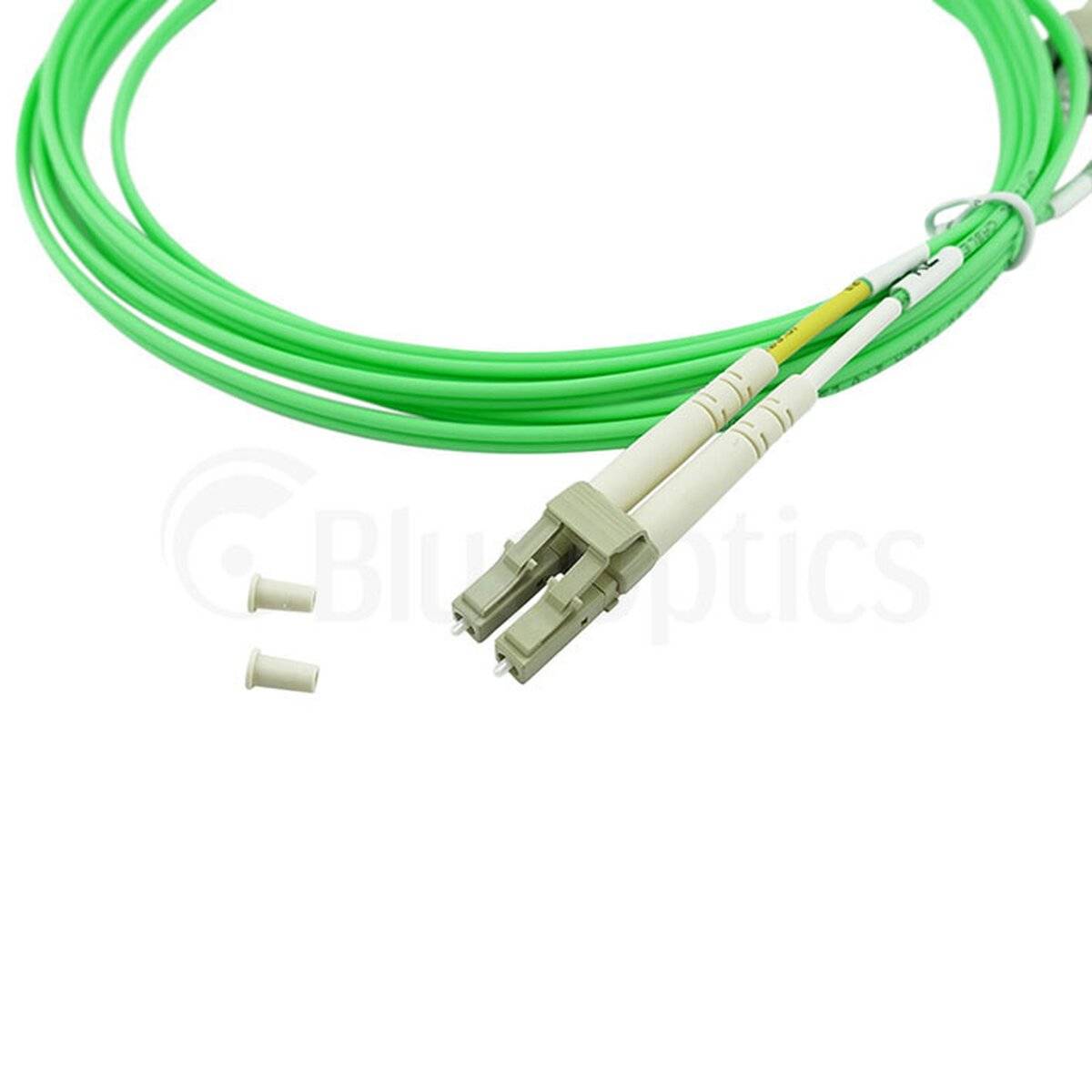BLUEOPTICS - Duplex LWL Patchkabel LC-ST Multimode OM5 0.5 Meter
