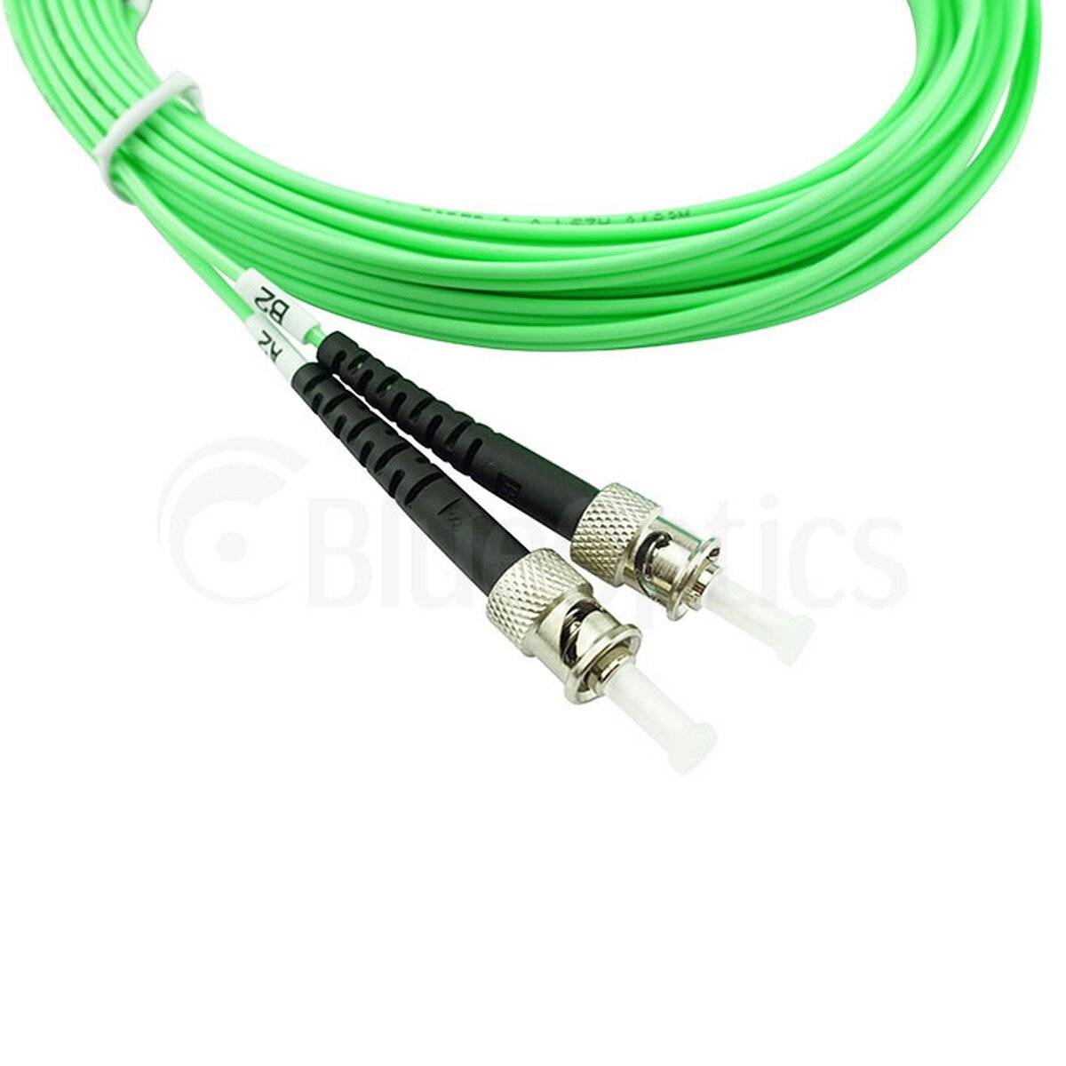 BLUEOPTICS - Duplex LWL Patchkabel LC-ST Multimode OM5 0.5 Meter