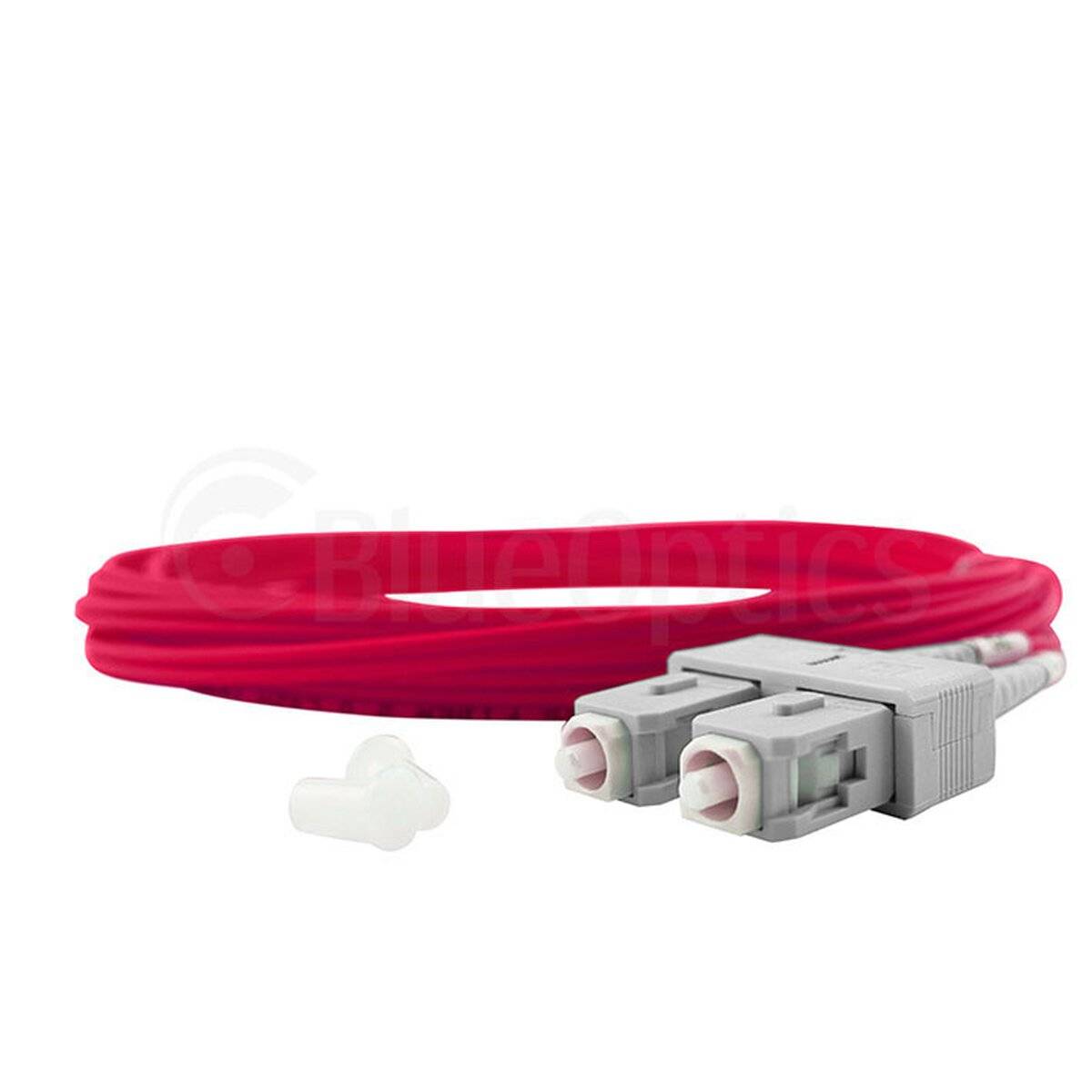 BLUEOPTICS - Duplex LWL Patchkabel SC-ST Multimode OM4 0.5 Meter