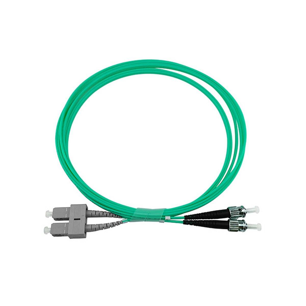 BlueOptics Duplex LWL Patchkabel SC-ST Multimode OM3 0.5 Meter