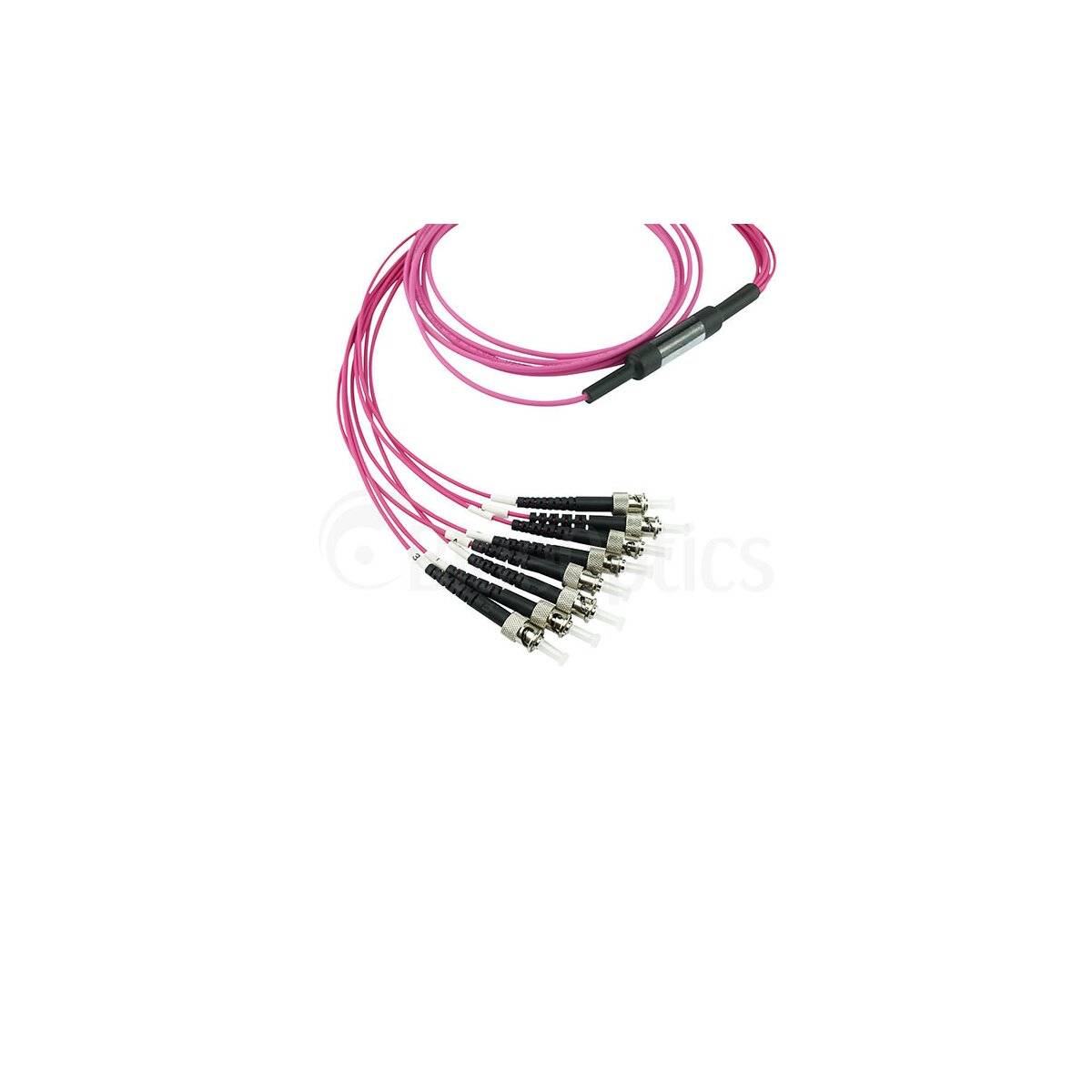 BlueOptics LWL MTP/4xST Breakout Kabel OM4 1 Meter