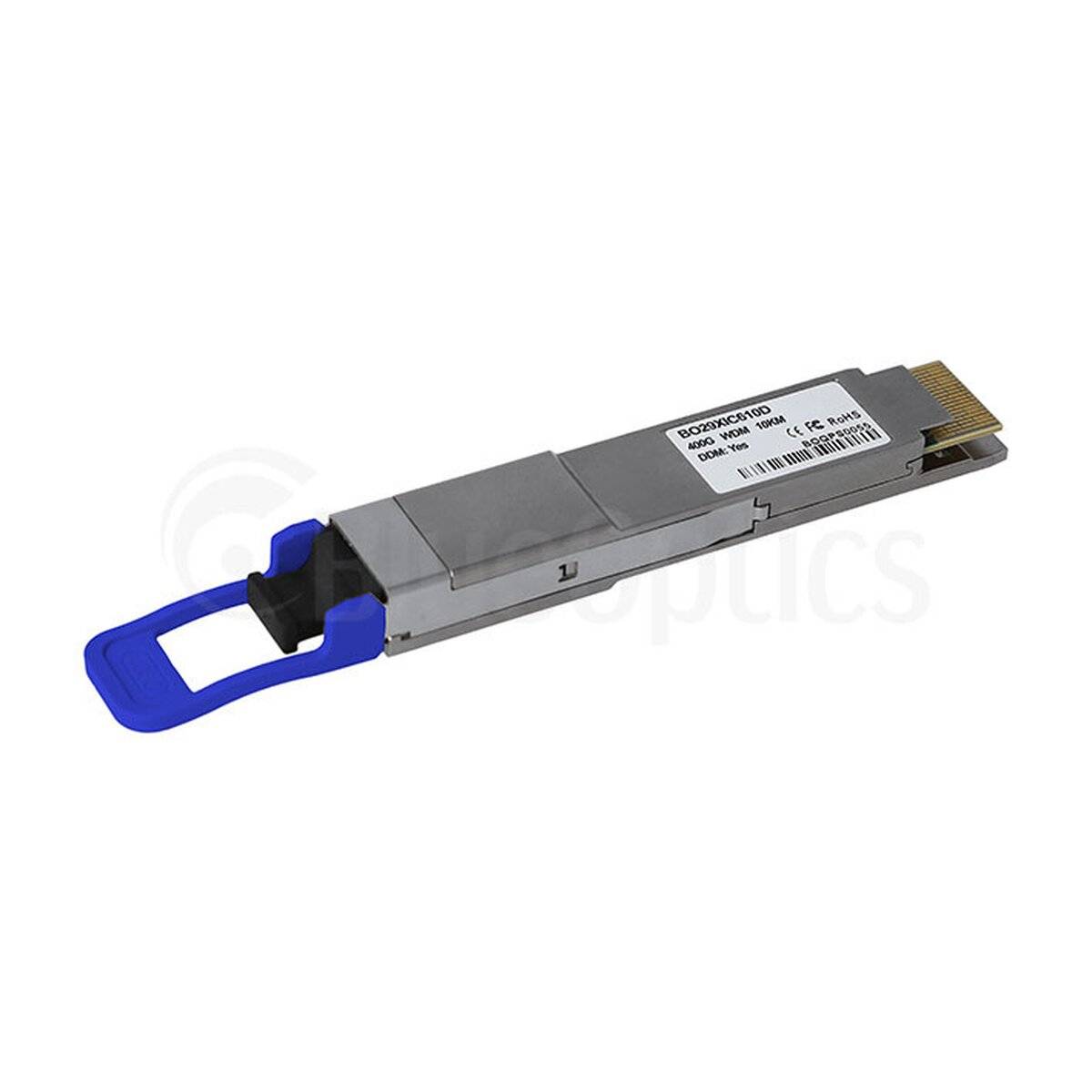BlueOptics QSFP-DD Transceiver 400GBASE-LR4 10KM