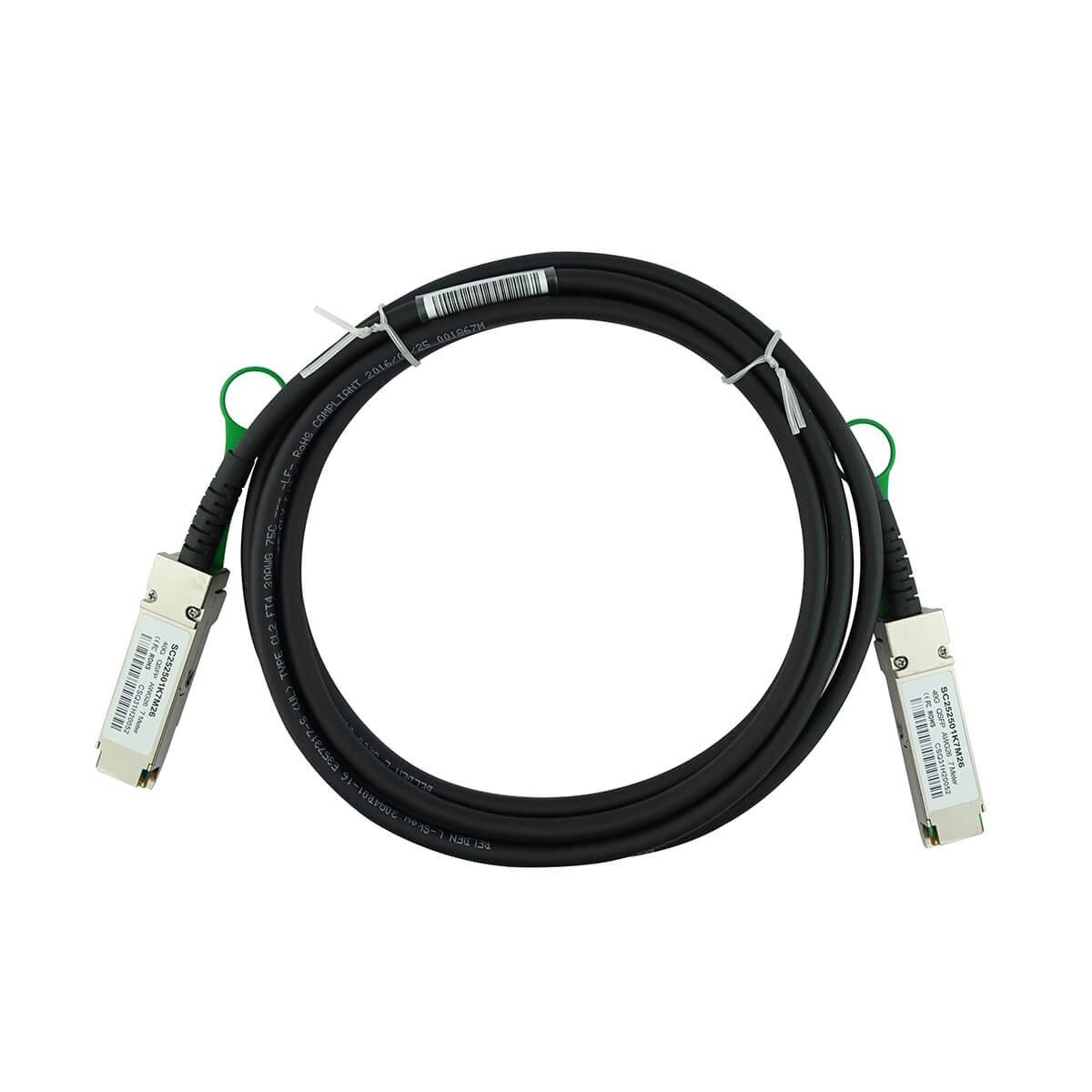 Brocade 40G-QSFP-C-0101 kompatibles BlueLAN DAC QSFP SC252501K1M30