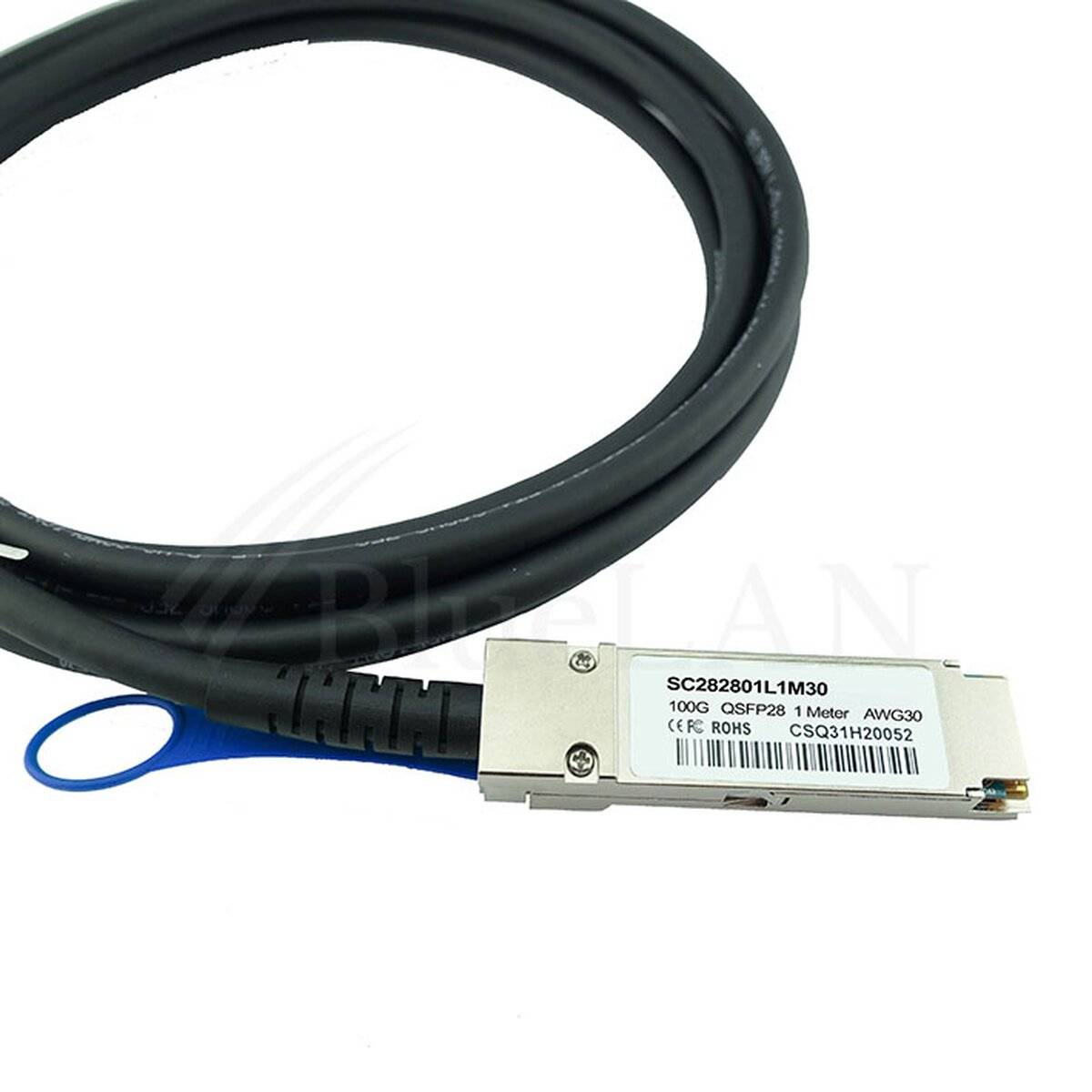 Juniper JNP-100G-DAC-3M kompatibles BlueLAN DAC QSFP28 SC282801L3M26