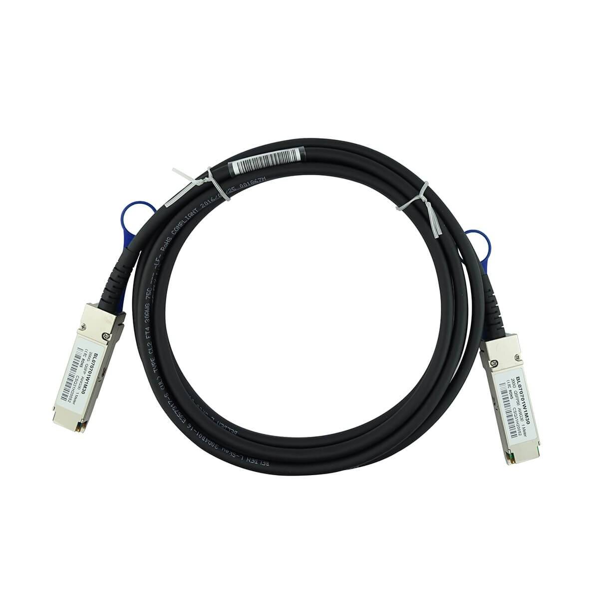 Mellanox MCP1650-H01AE30 kompatibles BlueLAN DAC QSFP56 BL070701W2M30