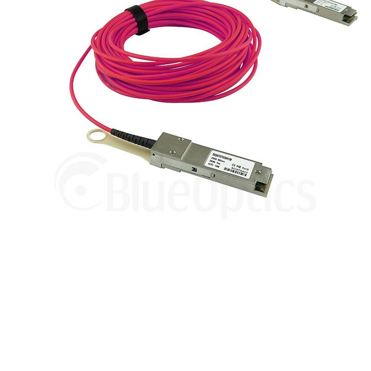 BlueOptics Aktives Optisches Kabel QSFP56 200GBASE-SR4 7 Meter