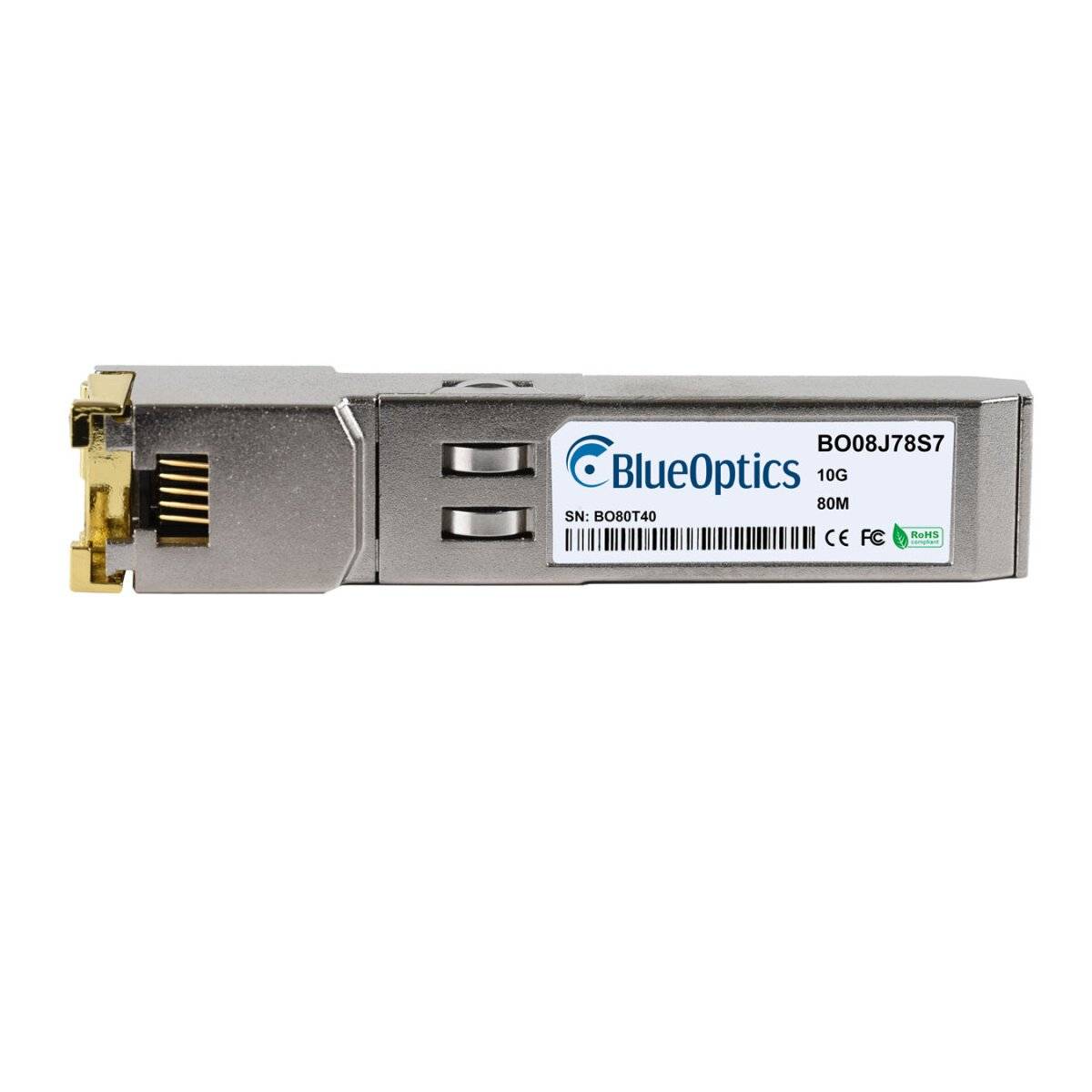 BLUEOPTICS - SFP-10G-RJ45-80M kompatibler BlueOptics SFP+ BO08J78S7