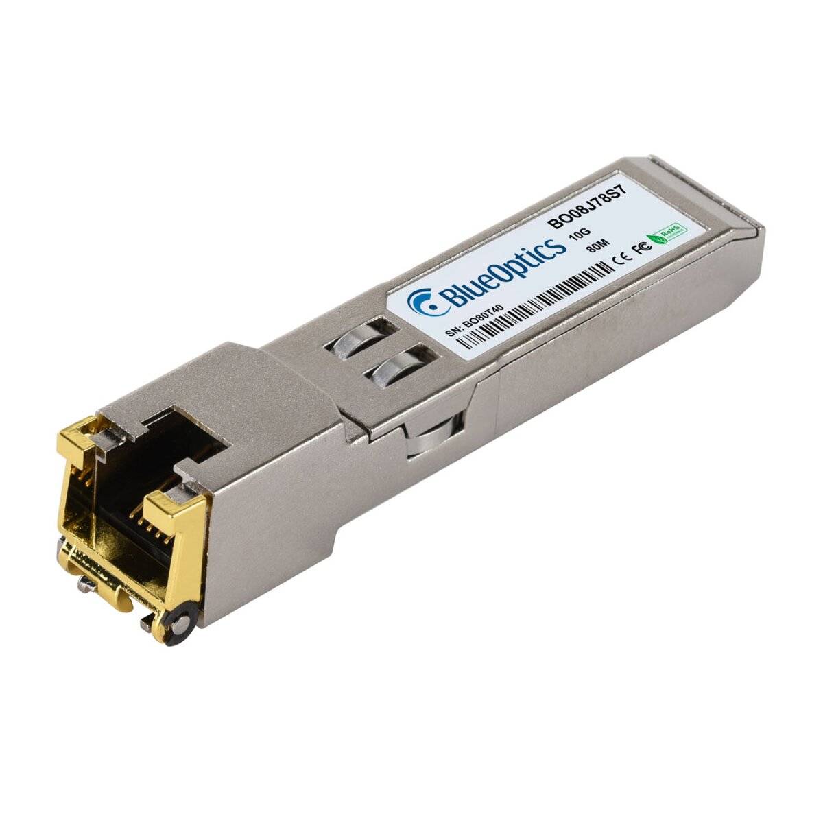 BLUEOPTICS - SFP-10G-RJ45-80M kompatibler BlueOptics SFP+ BO08J78S7