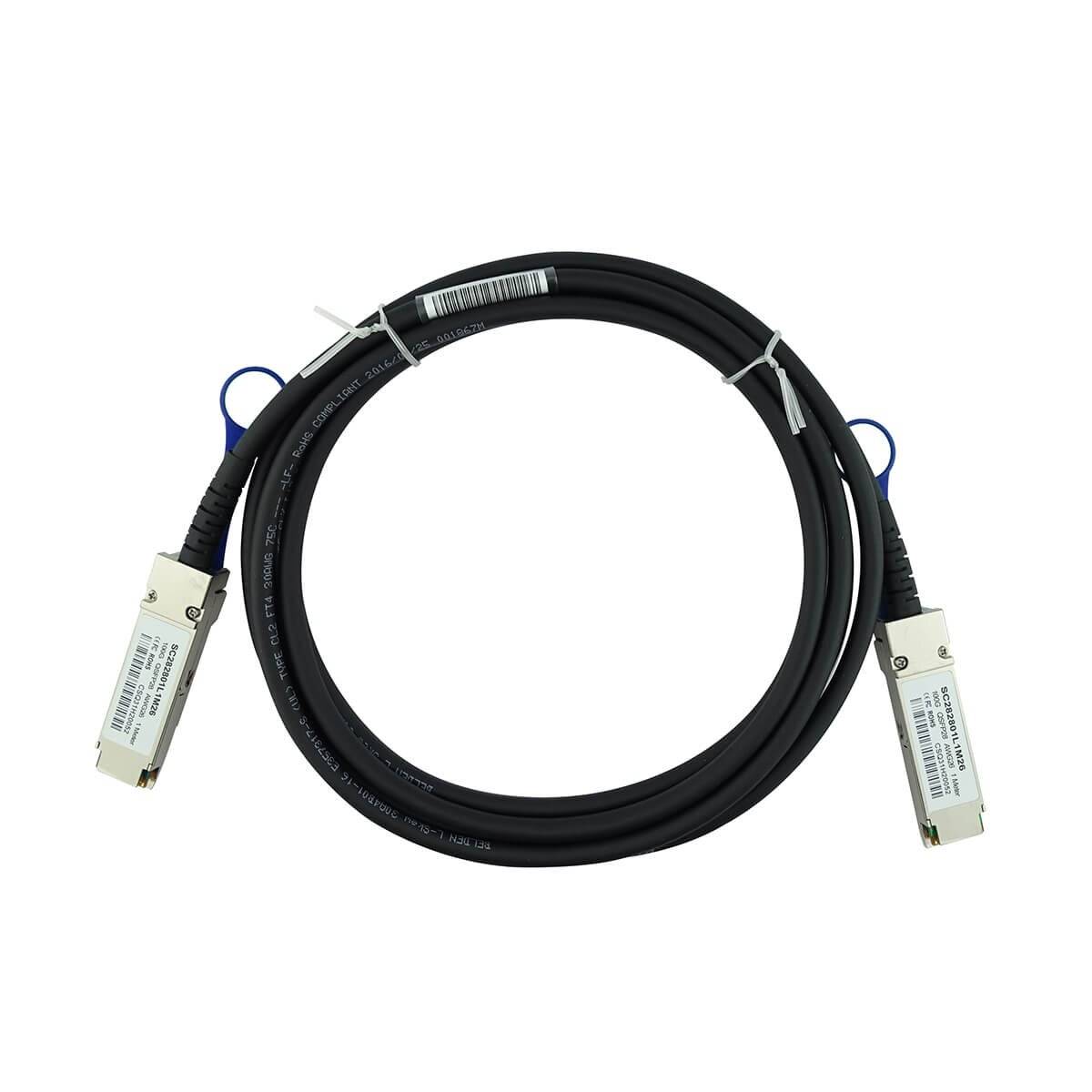 Sonicwall QSFP28-DAC-0.5M kompatibles BlueLAN DAC QSFP28 SC282801L0.5M30