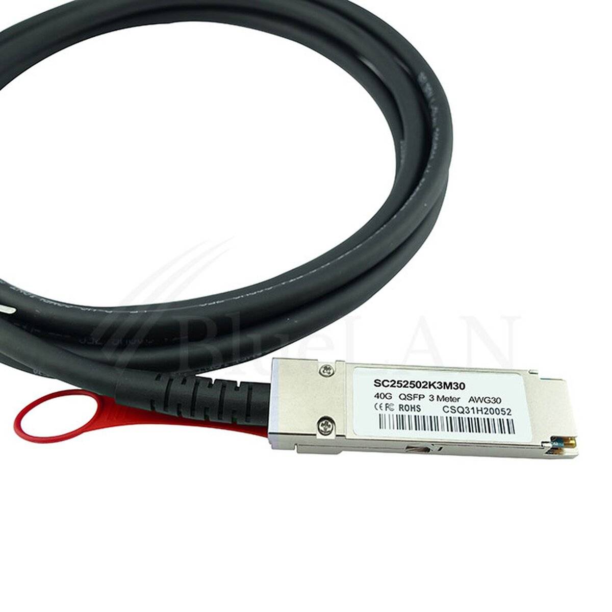 Juniper 740-052306 kompatibles BlueLAN DAC QSFP SC252502K5M26