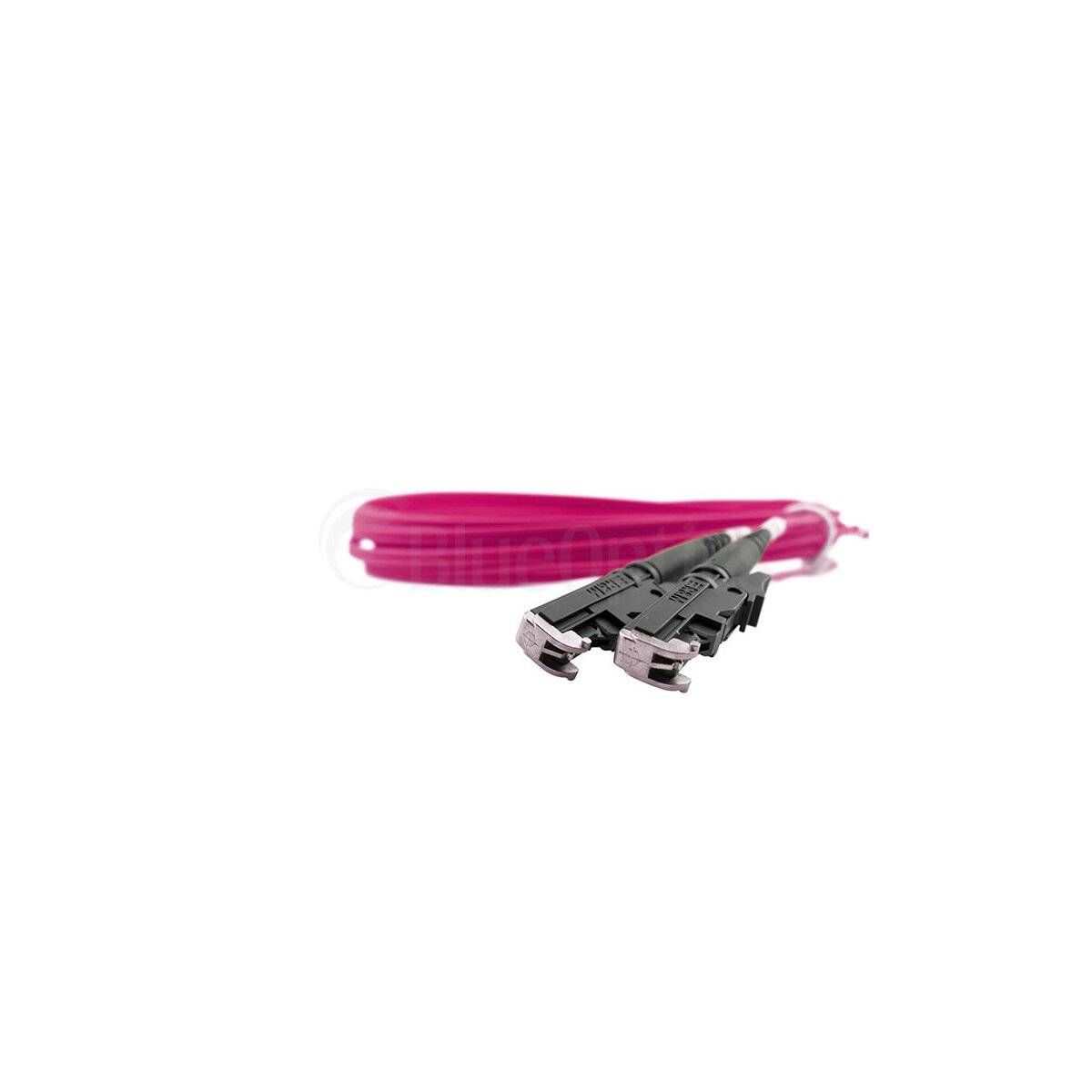 BlueOptics Duplex LWL Patchkabel E2000-E2000 Multimode OM4 2 Meter