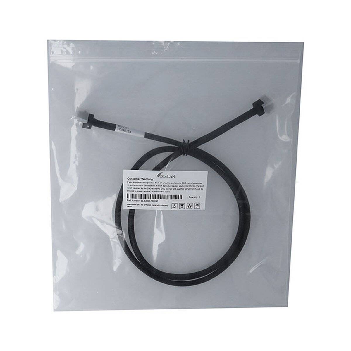 BlueLAN internes MiniSAS Kabel SFF-8643 1 Meter