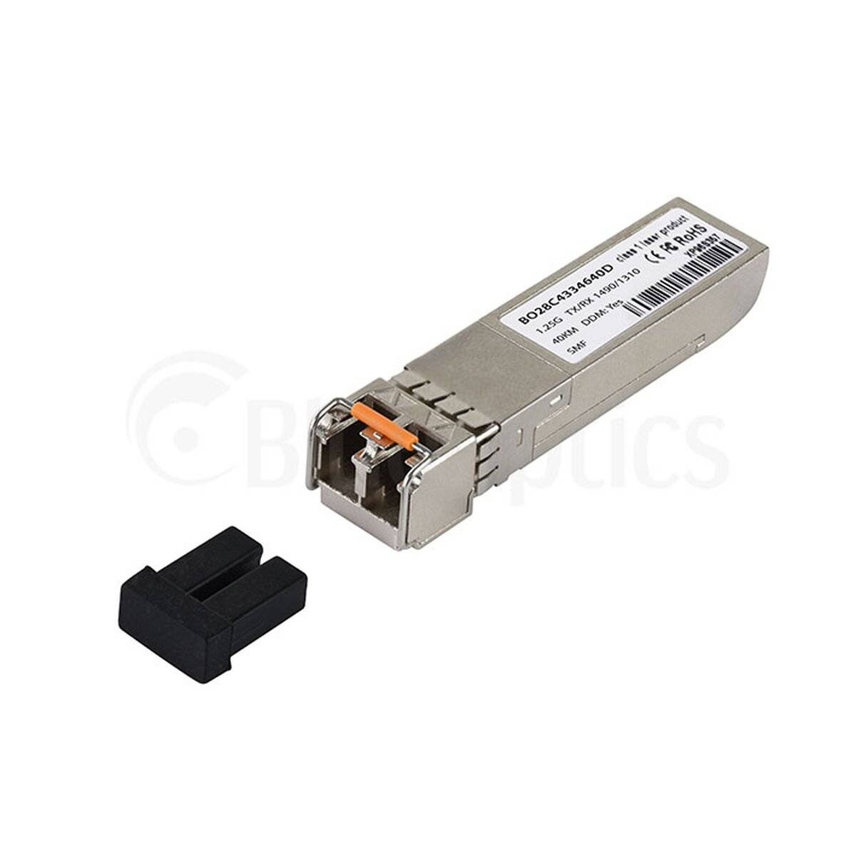 Alcatel-Lucent cSFP-1G-BX-D-40KM-AL kompatibler BlueOptics cSFP BO28C4334640D